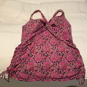 Lands end plus women’s bathing suit top